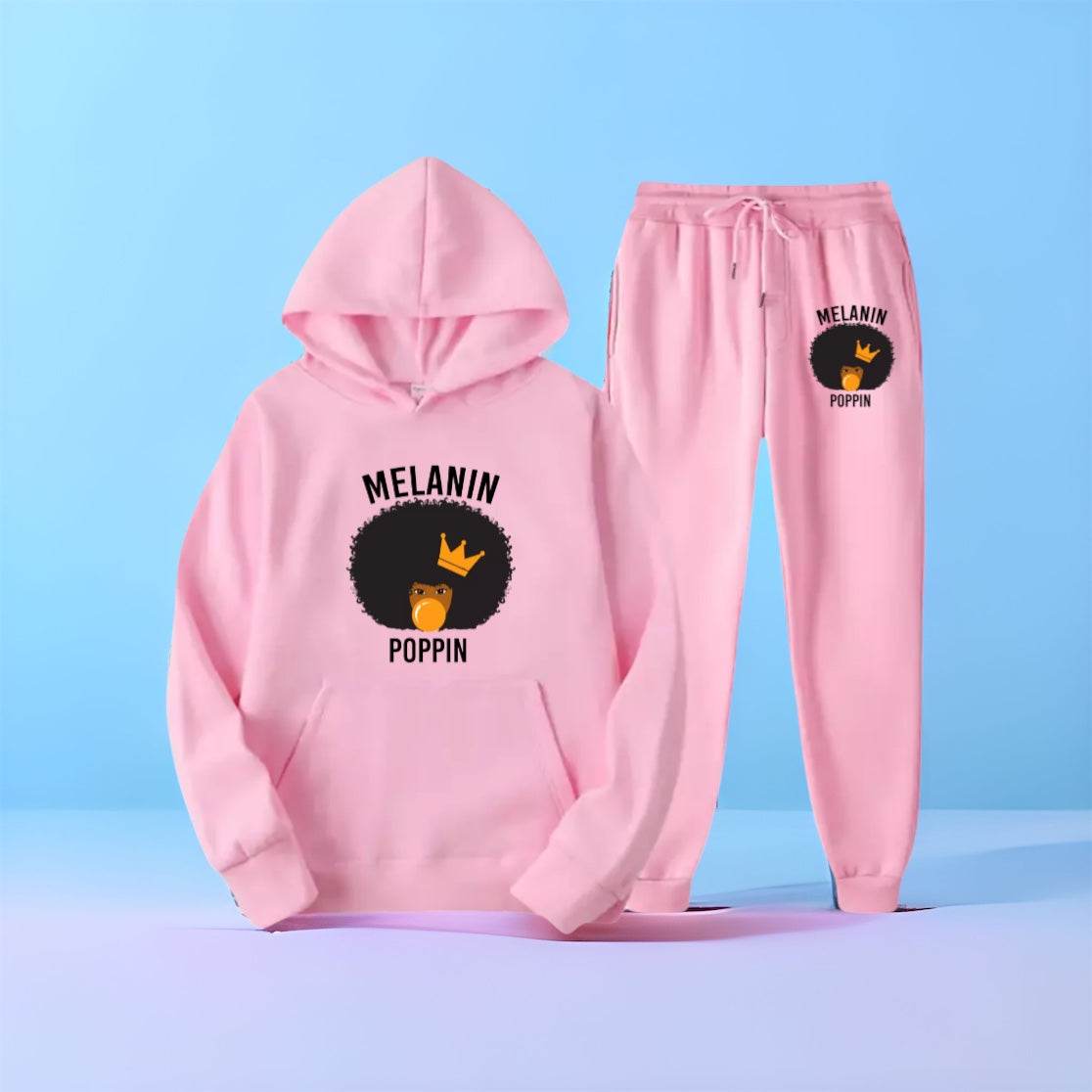 Melanin best sale poppin hoodie